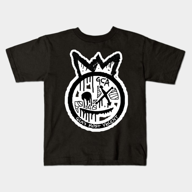 BAD AMY ''QUEEN OF XTREME'' Kids T-Shirt by KVLI3N